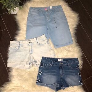 Girls short size 16 bundle of 3